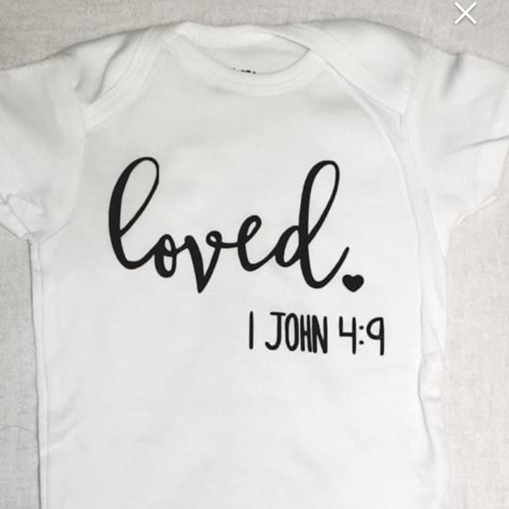 Baby Onesie Cute Onesie Loves Onesie